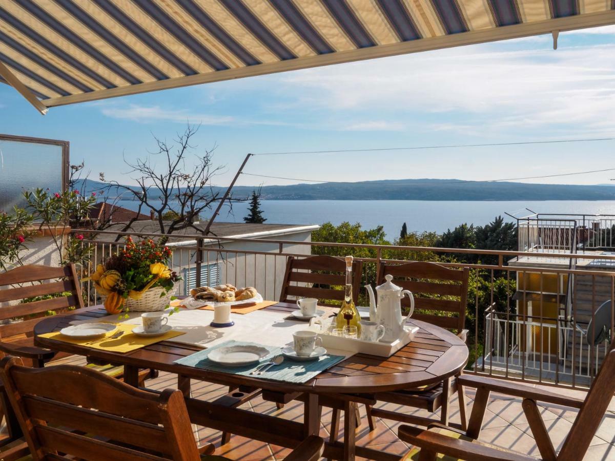Relaxing Seaview Apartment Barac On Separated Floor Crikvenica Exterior foto